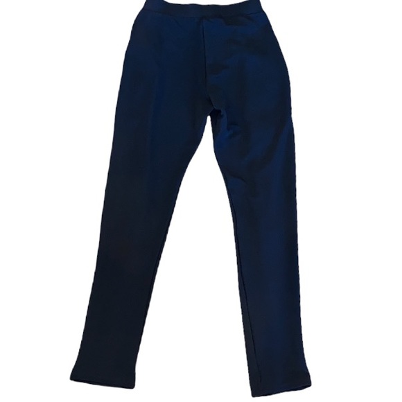 NWOT Zara Black Ruffle Front Skinny Pants - Picture 4 of 11